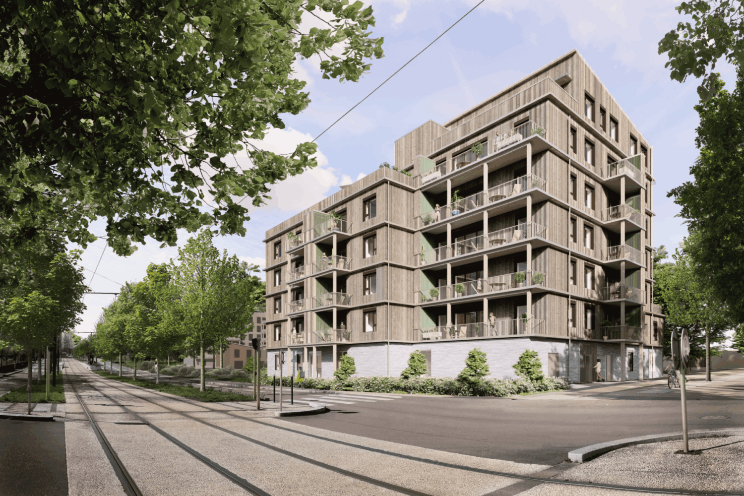 Rooj-Brulard à Besançon, maisons et appartements neufs Rooj by GA