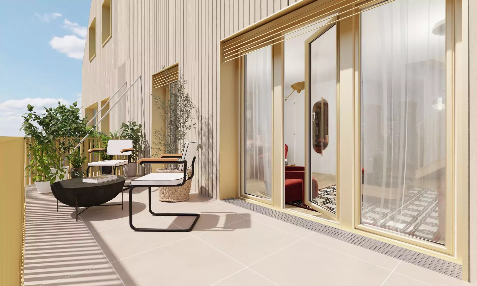 Rooj-Les casernes à Tours, appartements neufs Rooj by GA