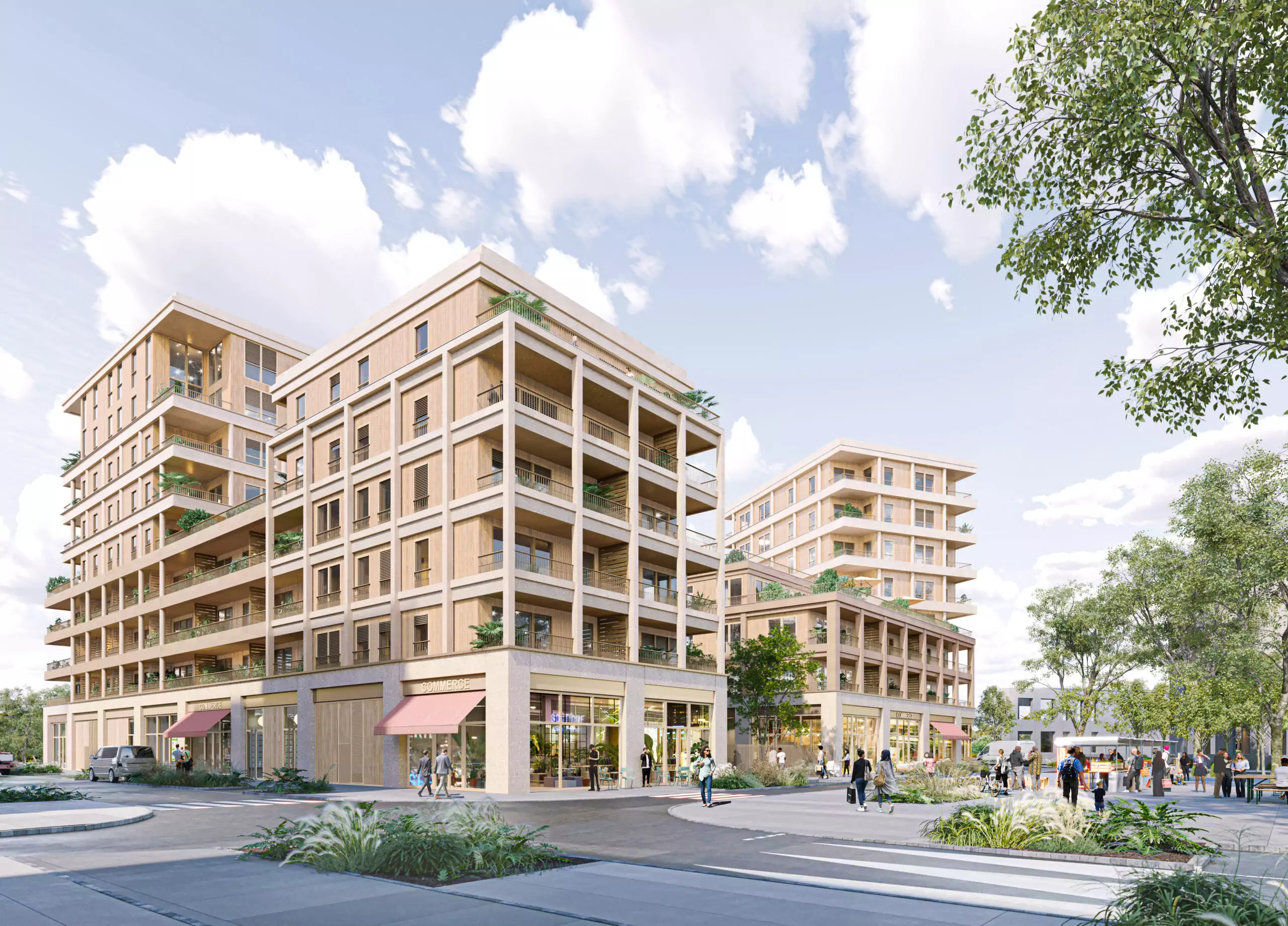 Rooj-Coeur des Agnettes à Gennevilliers, appartements neufs Rooj by GA