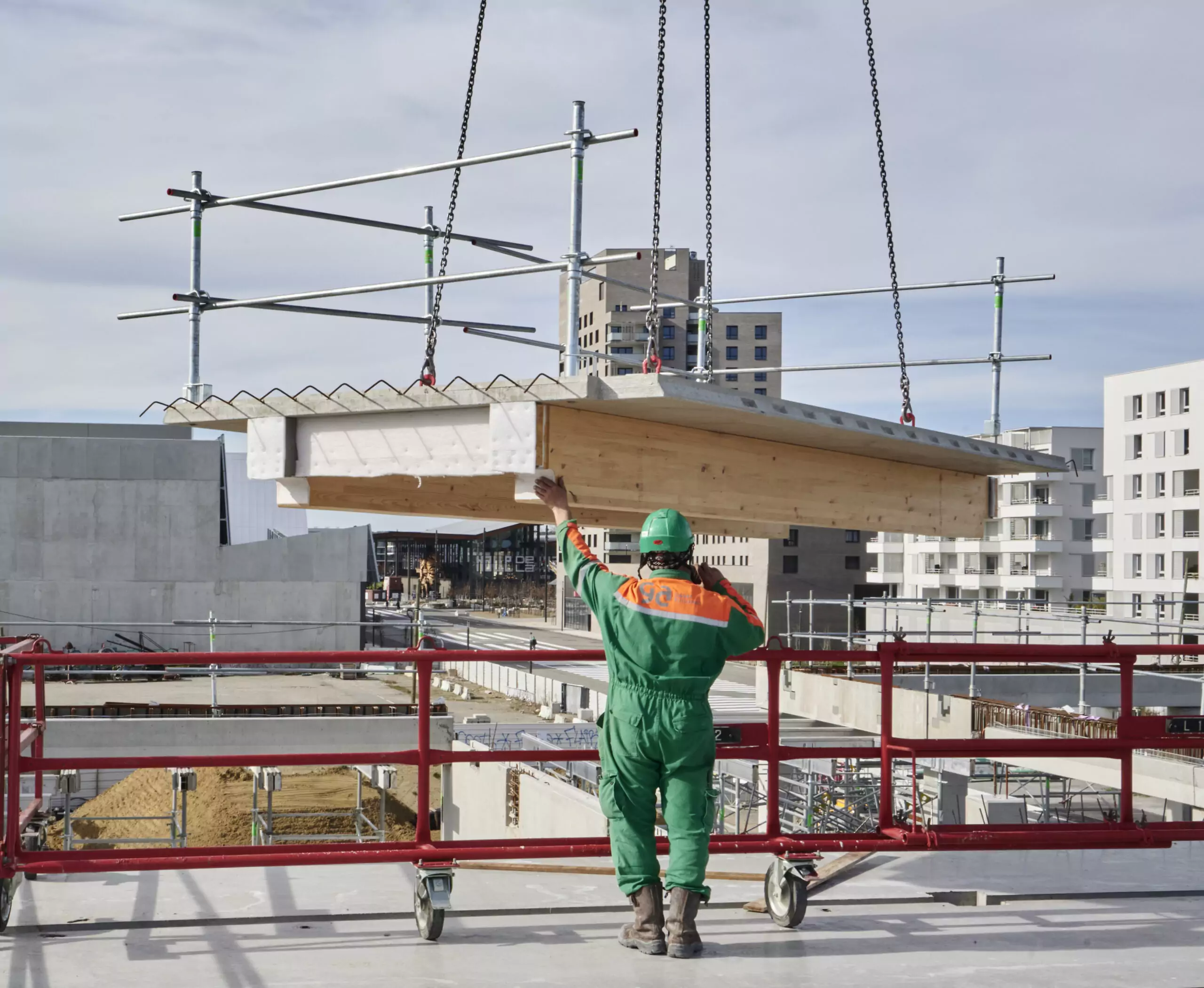 Construction de logements écologiques en hors site