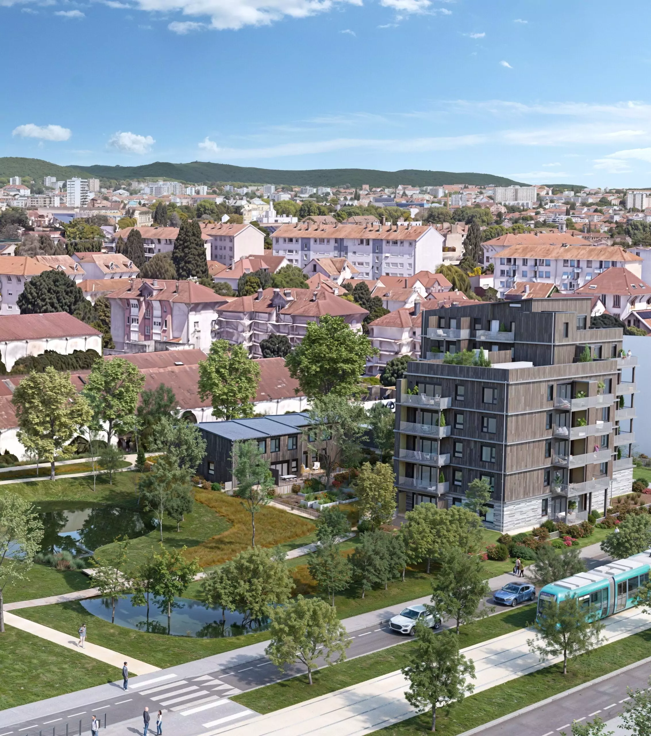 Rooj-Brulard à Besançon, maisons et appartements neufs Rooj by GA