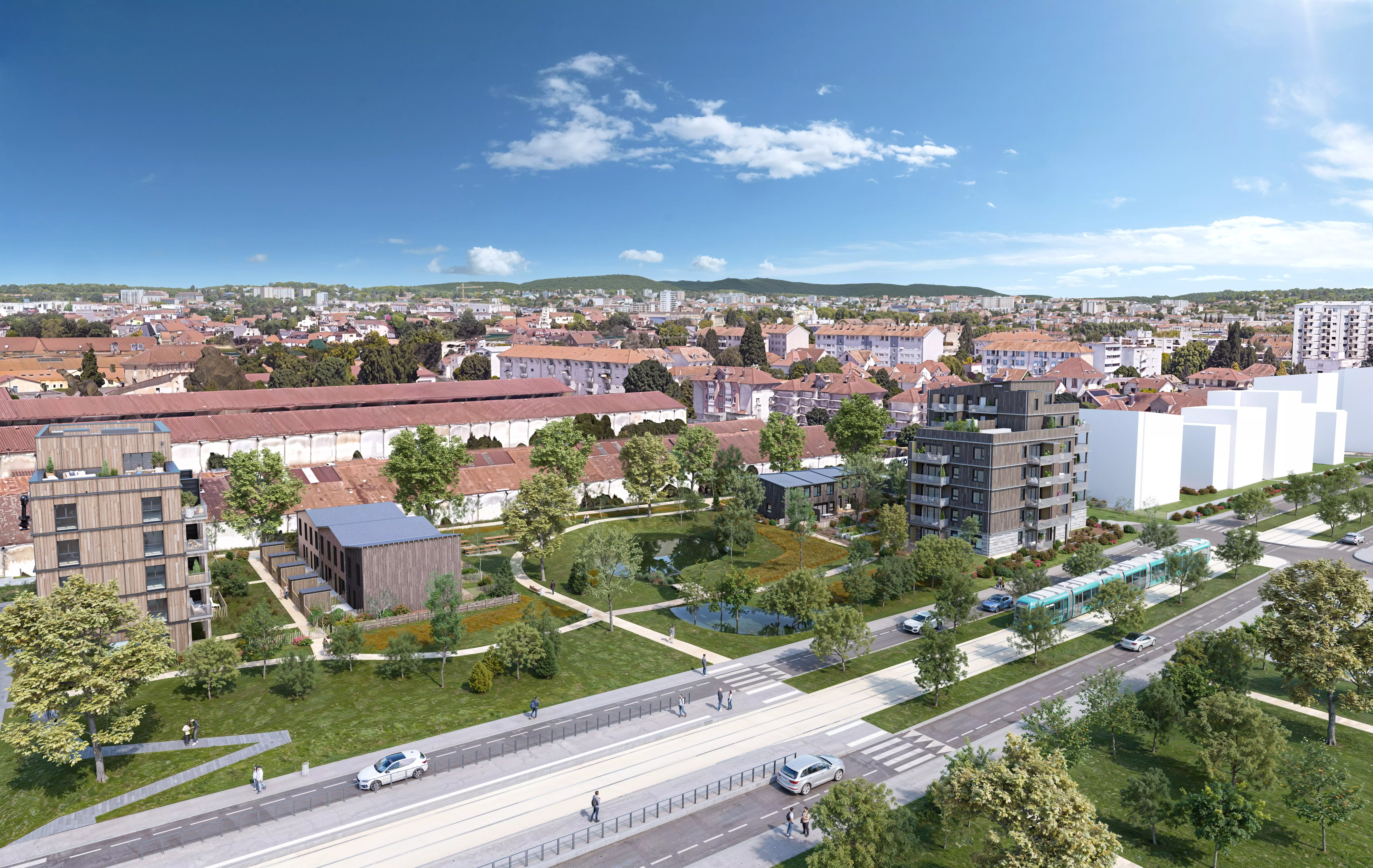 Rooj-Brulard à Besançon, maisons et appartements neufs Rooj by GA