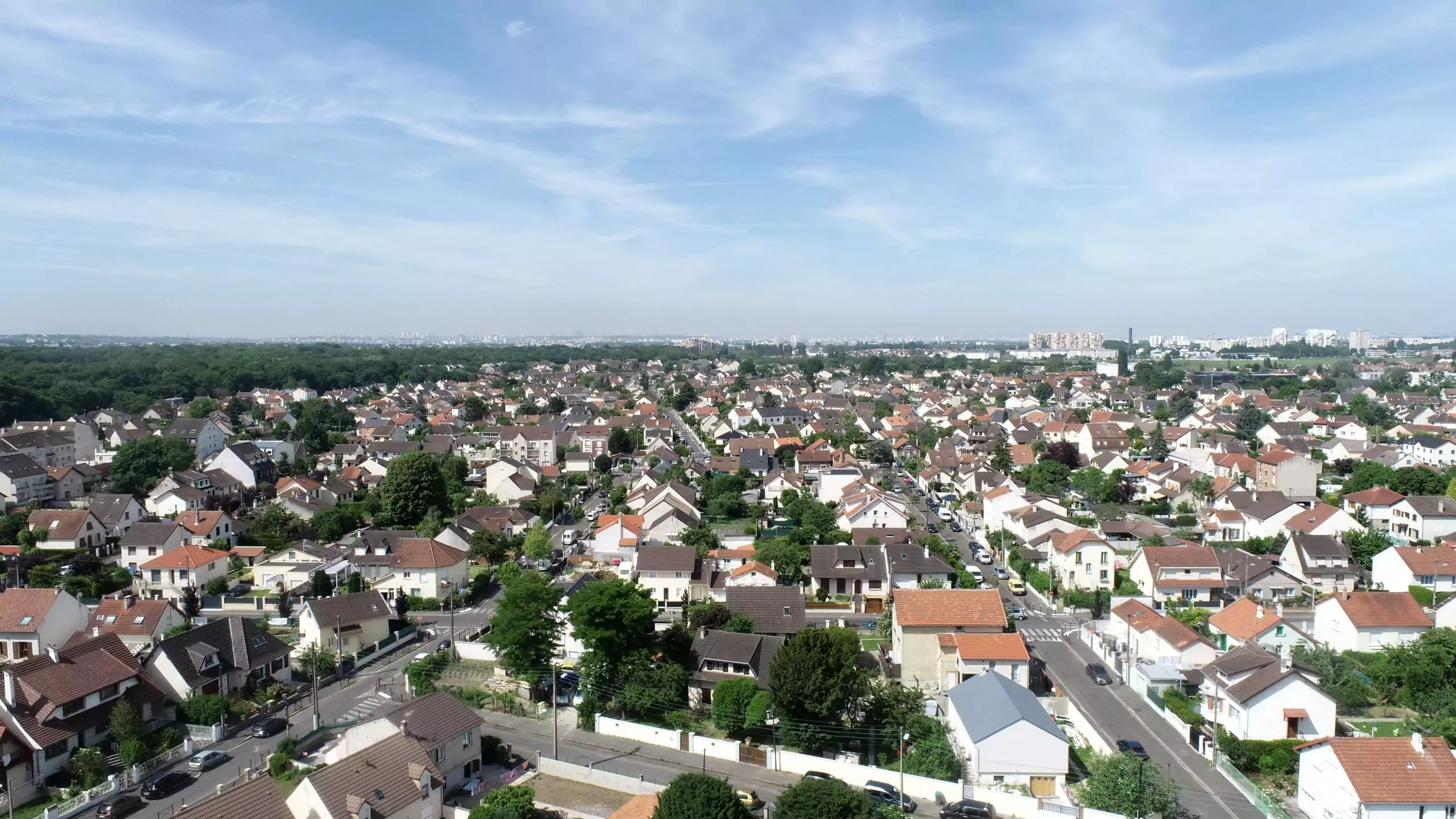 vue aérienne de Thiais