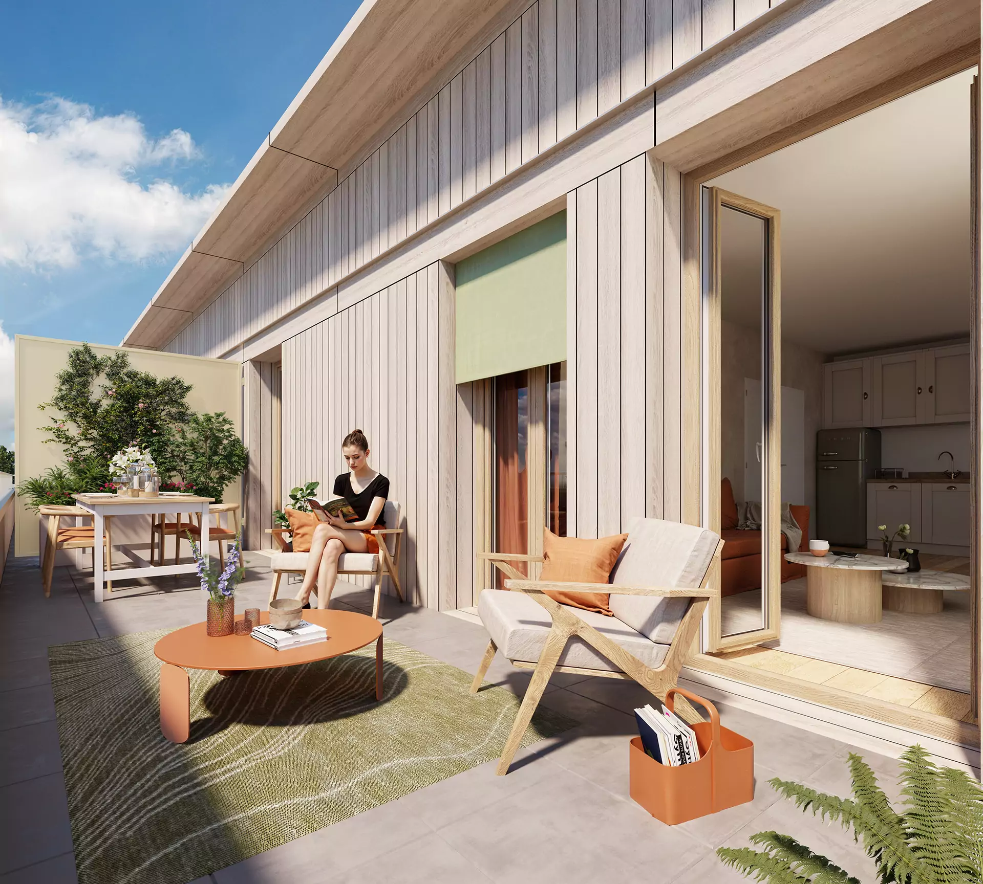 Appartement neuf Rooj by GA espace terrasse